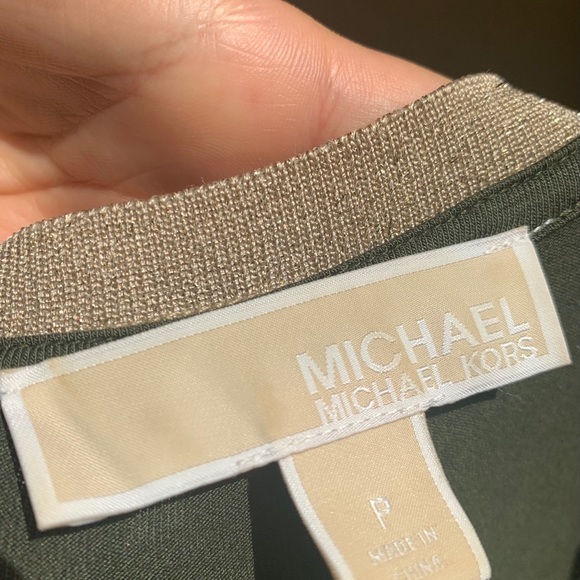 Michael Kors Maxi Green Dress - Picture 6 of 7